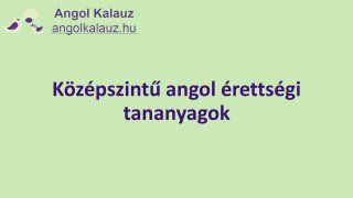 Középszintű érettségi felkészítő