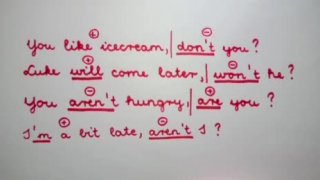 Question tags - mire figyelj