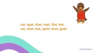 7 Words with -at